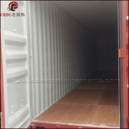 Plywood sea container floors